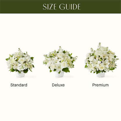 Peaceful Reflections Arrangement –  Ecuadorian Central Flower, Minneapolis MN