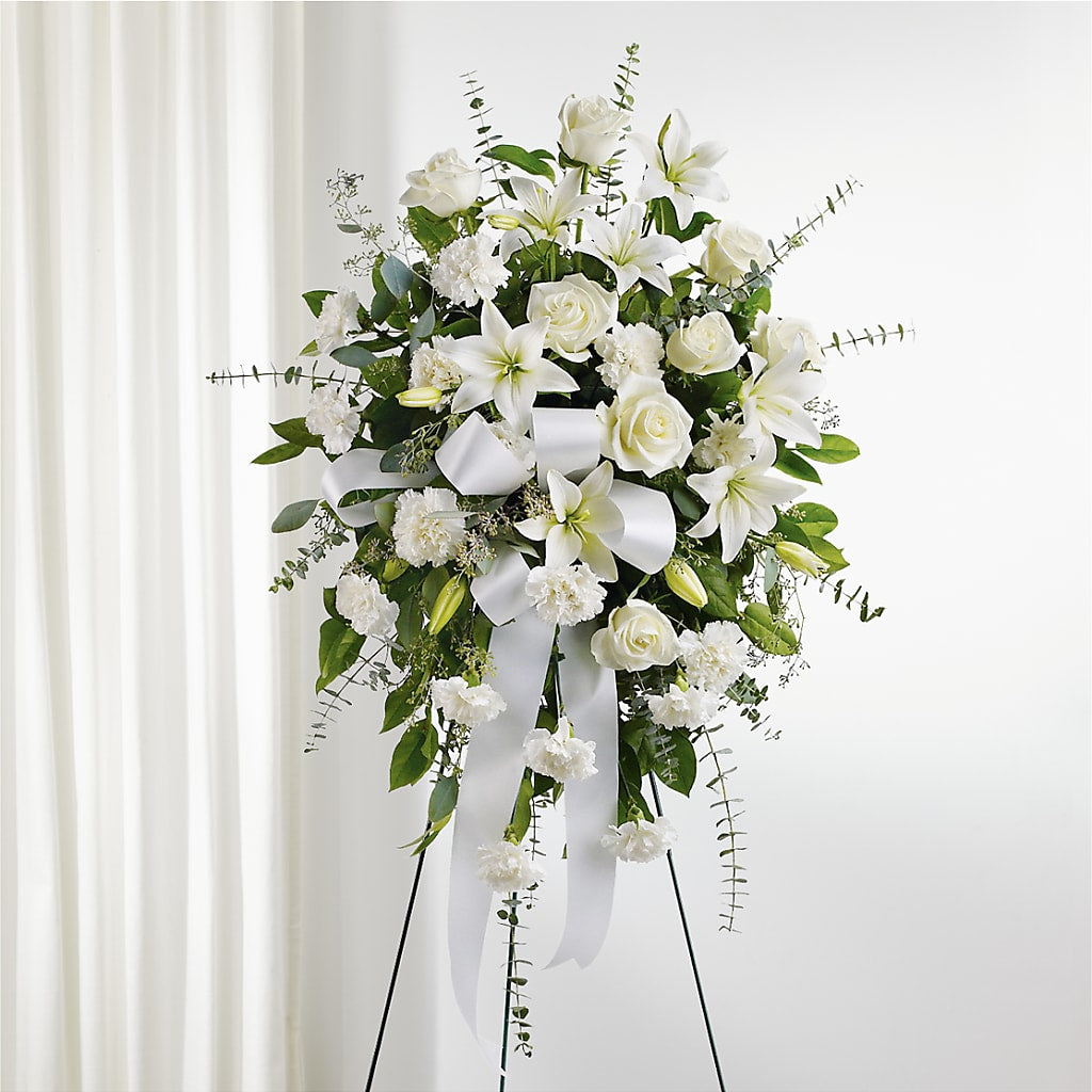 With Care Standing Spray –  Ecuadorian Central Flower, Minneapolis MN