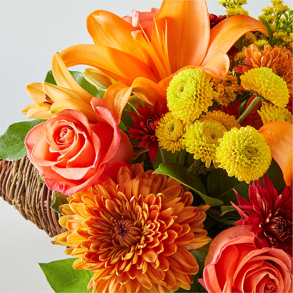 Bouquet of Blessings Cornucopia –  Ecuadorian Central Flower, Minneapolis MN