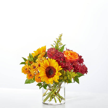 Flannel Scarf Bouquet –  Ecuadorian Central Flower, Minneapolis MN