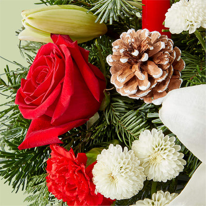 Seasonal Festivities Centerpiece –  Ecuadorian Central Flower, Minneapolis MN