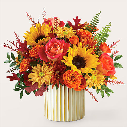 Fall Campfire Bouquet –  Ecuadorian Central Flower, Minneapolis MN