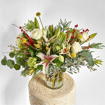 Berry & Bright Bouquet –  Ecuadorian Central Flower, Minneapolis MN