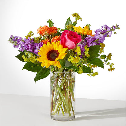 Vibrant Greetings Bouquet –  Ecuadorian Central Flower, Minneapolis MN