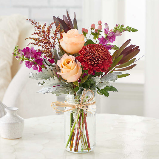 Moody Hues Bouquet –  Ecuadorian Central Flower, Minneapolis MN