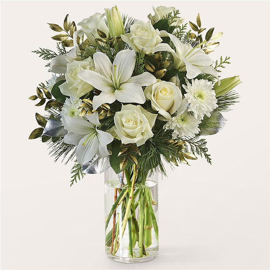 Wintry Mix Bouquet –  Ecuadorian Central Flower, Minneapolis MN