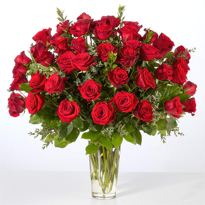 Forever Yours Fifty Stem Red Rose Bouquet –  Ecuadorian Central Flower, Minneapolis MN