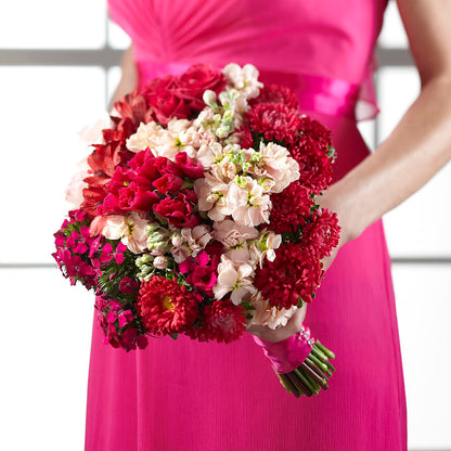 Pink Effervescence Bouquet –  Ecuadorian Central Flower, Minneapolis MN