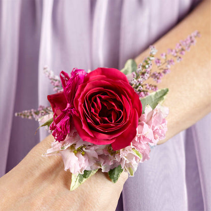 Rose Charm Corsage –  Ecuadorian Central Flower, Minneapolis MN