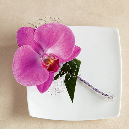 Glorious Boutonniere –  Ecuadorian Central Flower, Minneapolis MN