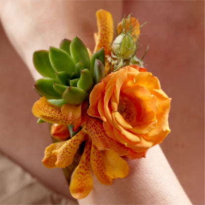 Irresistible Love Wrist Corsage –  Ecuadorian Central Flower, Minneapolis MN