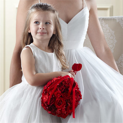 Pure at Heart Flower Girl Arrangement –  Ecuadorian Central Flower, Minneapolis MN