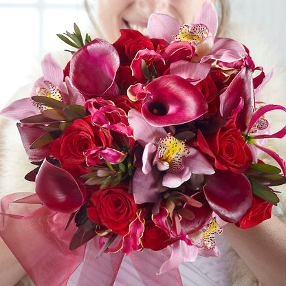 Heart of Hearts Bouquet –  Ecuadorian Central Flower, Minneapolis MN