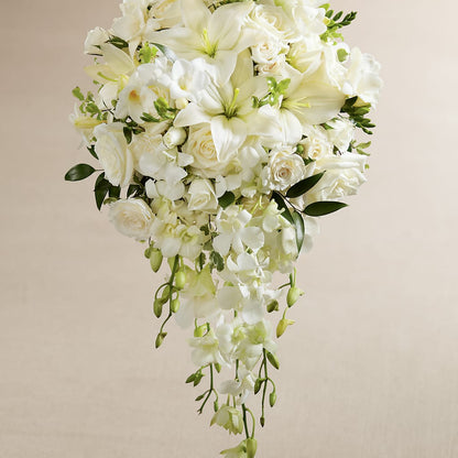 White Wonders Bouquet –  Ecuadorian Central Flower, Minneapolis MN